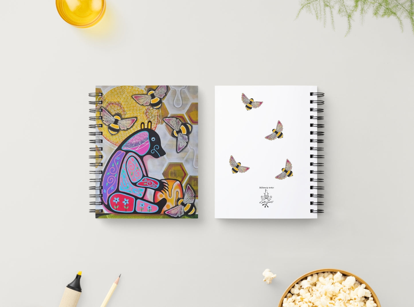 Hard Cover Spiral NoteBook/ Journal