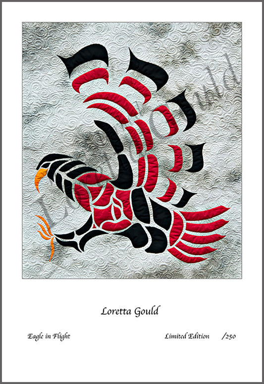 068 - Quilt Print -Eagle in Flight