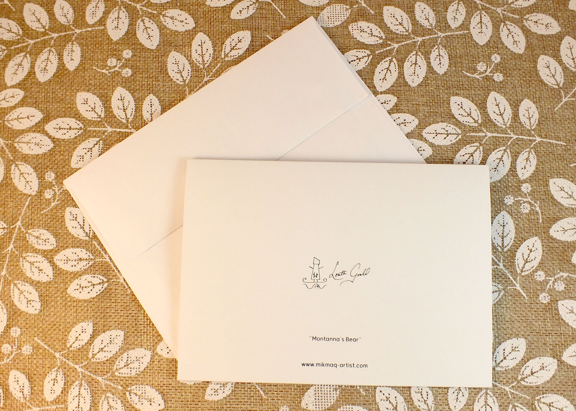 Blank Folding Greeting Cards & Envelopes Materials: standard card stock, print of original paintings All occasion gorgeous blank cards and envelopes Artwork done by Loretta Gould  Mi'kmaq Artist from Nova Scotia (Waycobah First Nation)