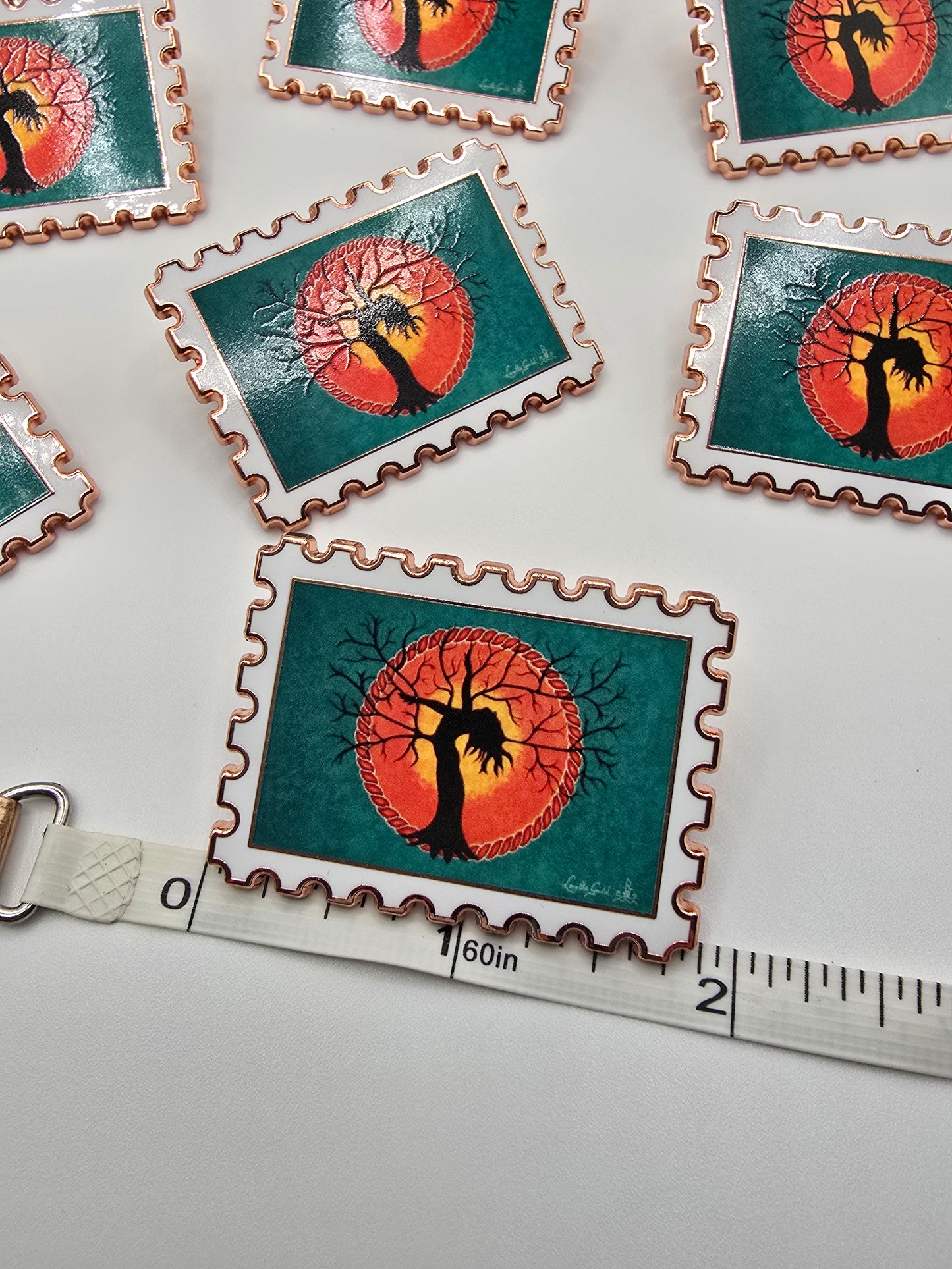 Mother Earth enamel pin