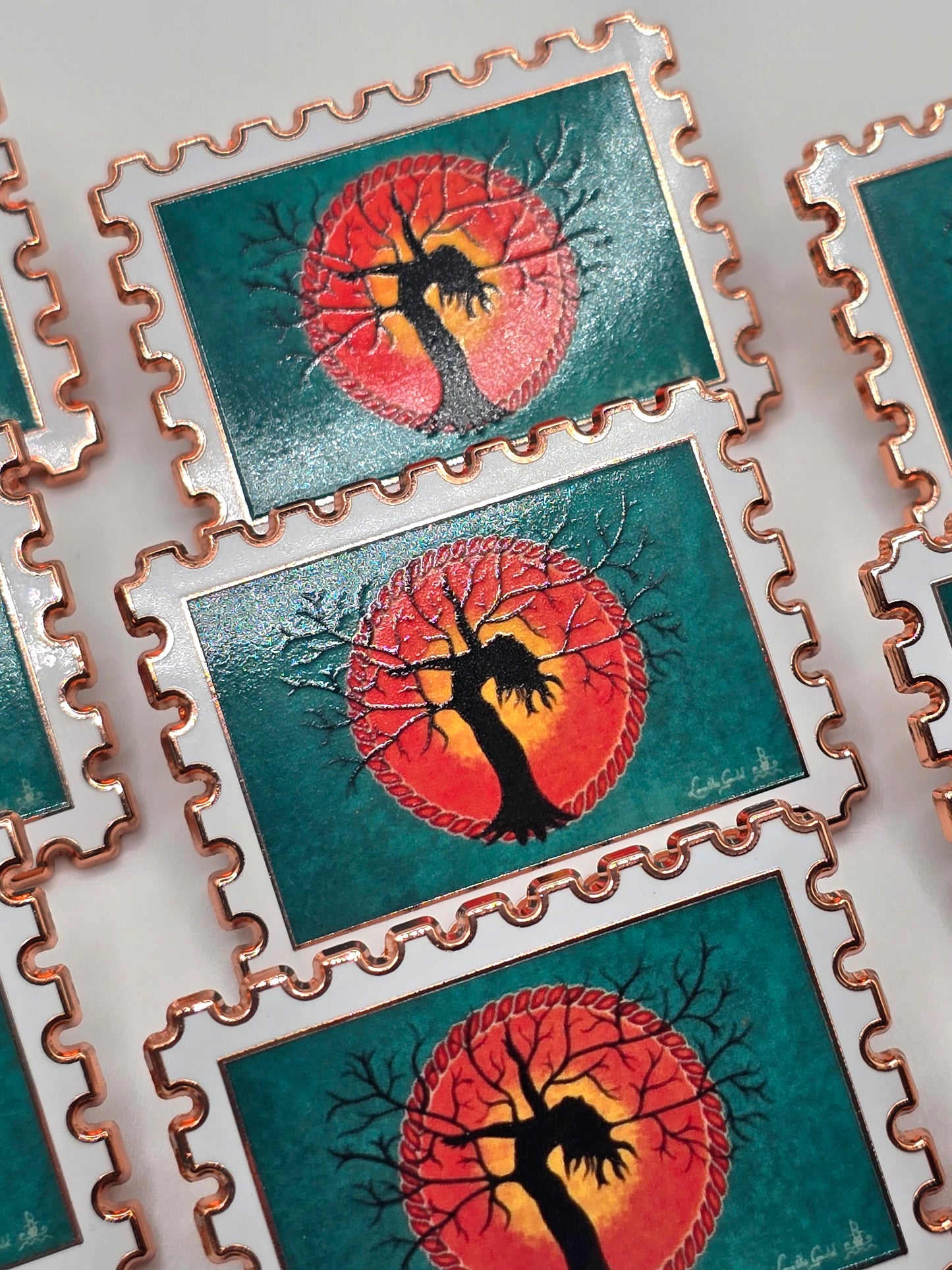 Mother Earth enamel pin