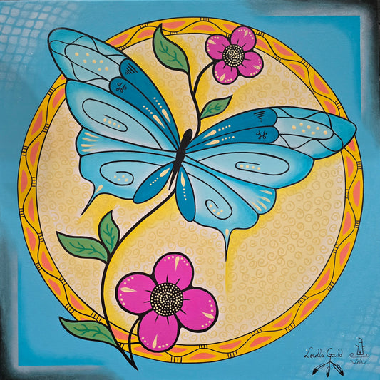 Butterfly in sunlight