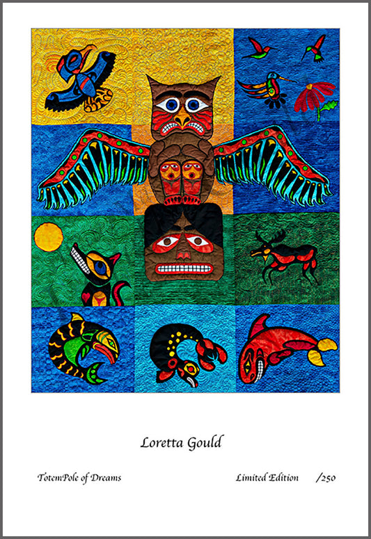 066 - Quilt Print - TotemPole of Dreams